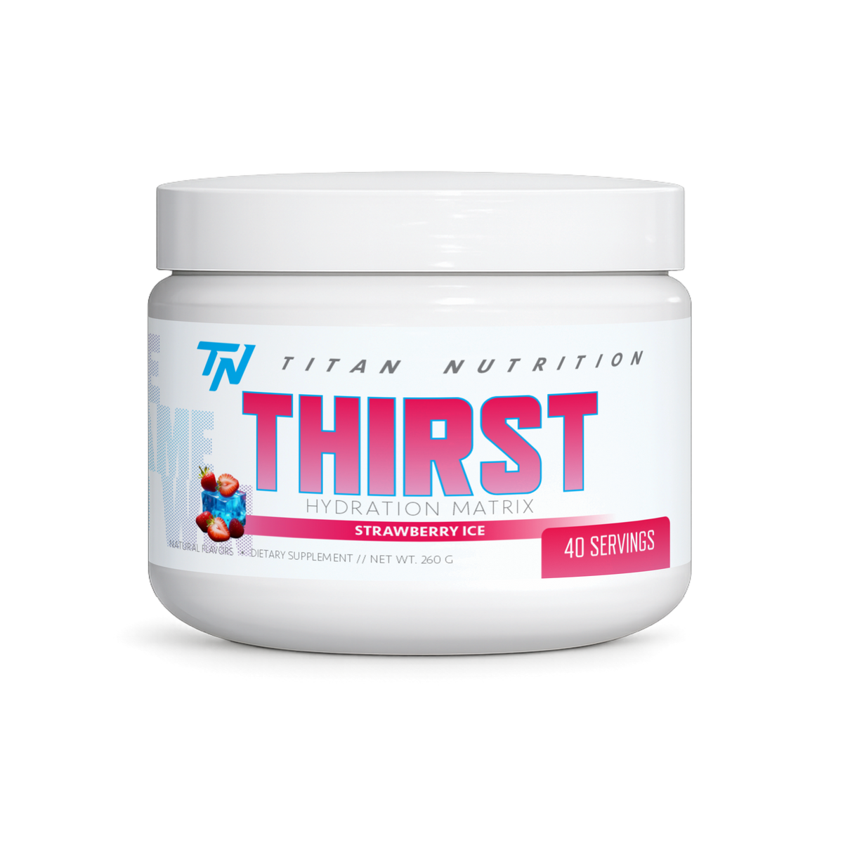 Titan Nutrition Thirst - Hydration Matrix - Strawberry Ice