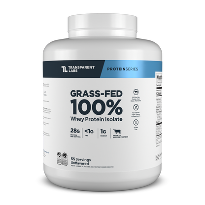 Transparent Labs Grass-Fed Whey Protein Isolate - Unflavored