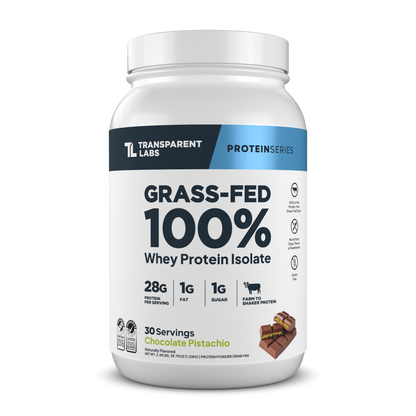 Transparent Labs Grass-Fed Whey Protein Isolate