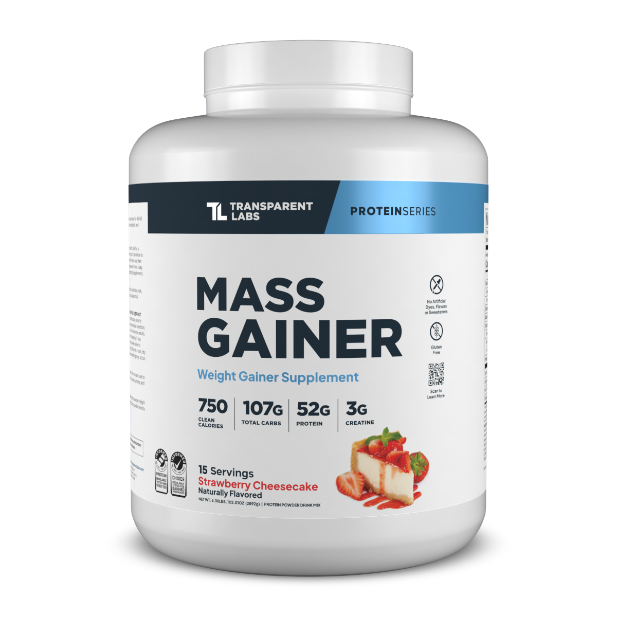 Transparent Labs Mass Gainer - Strawberry Cheesecake