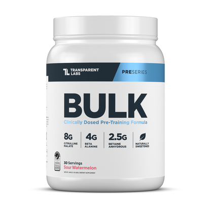 Transparent Labs Bulk Pre-Workout - Sour Watermelon