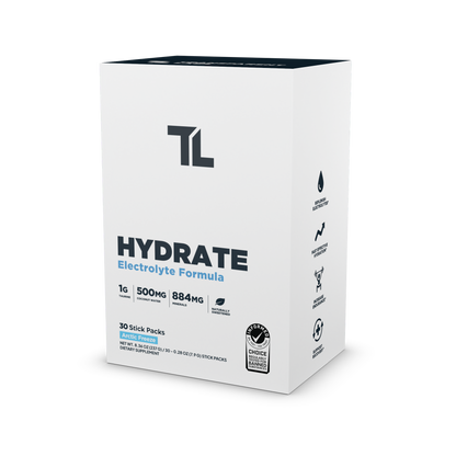Transparent Labs Hydrate - 30 Stick Packs - Arctic Freeze