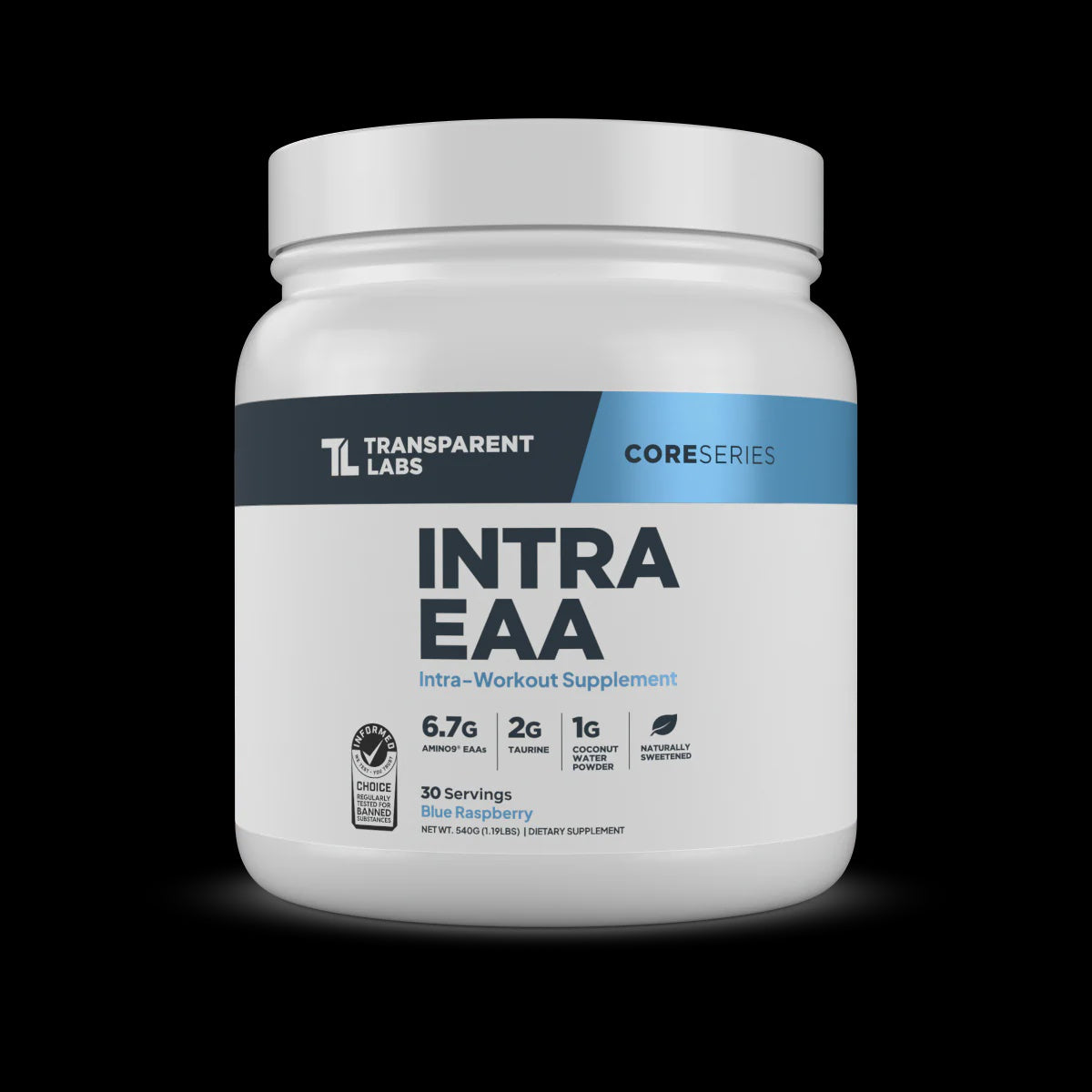 Transparent Labs - Intra Eaa Blue Raspberry - Amino Acids