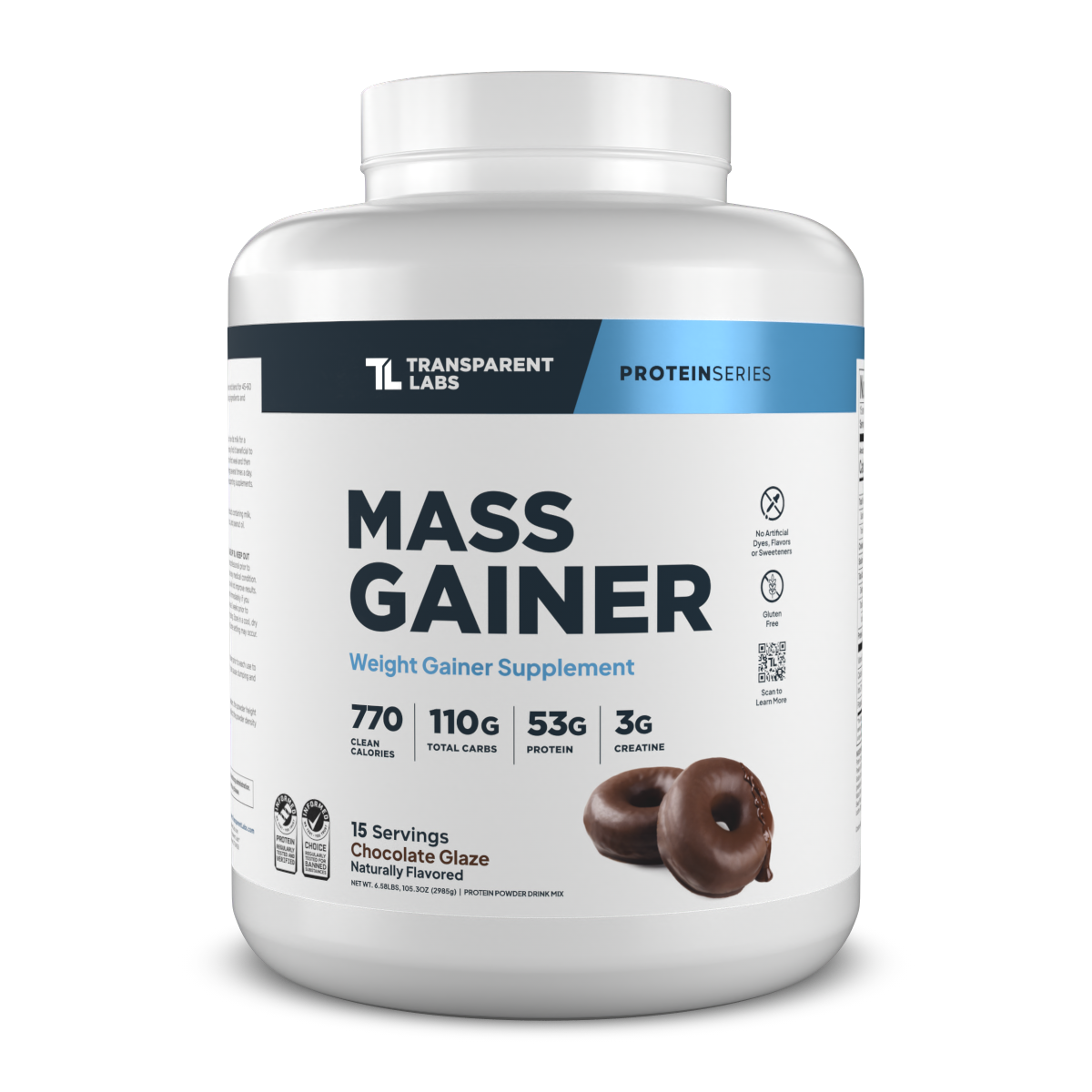 Transparent Labs Mass Gainer - Chocolate Glaze Donut