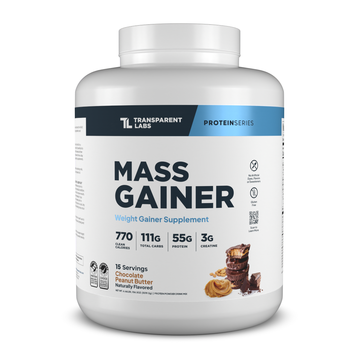 Transparent Labs Mass Gainer - Chocolate Peanut Butter