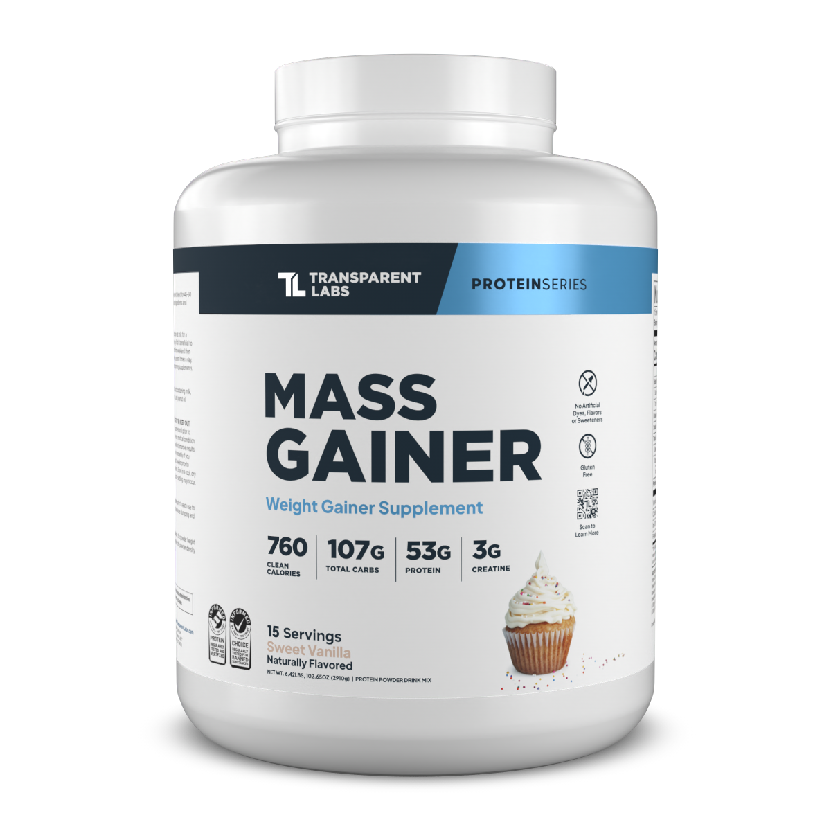 Transparent Labs Mass Gainer - Sweet Vanilla