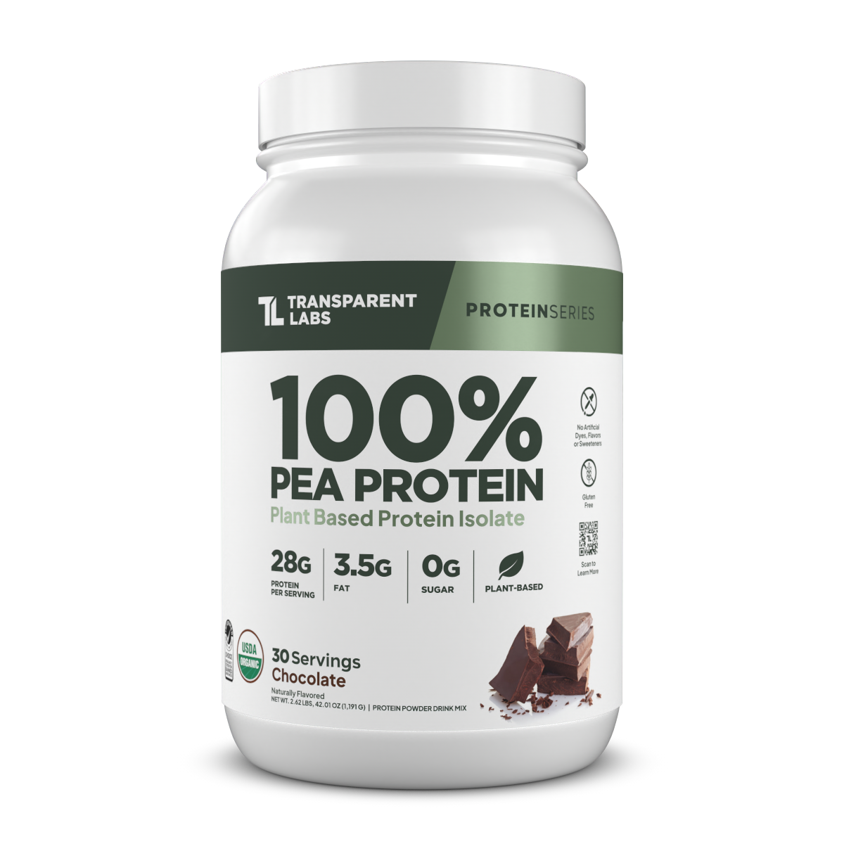 Transparent Labs Pea Protein Isolate - Chocolate