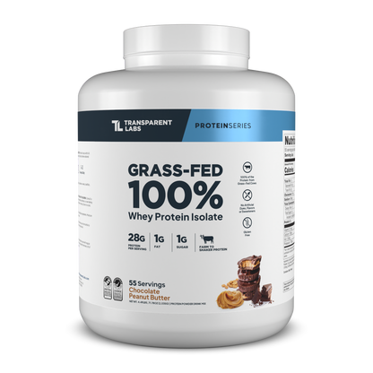 Transparent Labs Grass-Fed Whey Protein Isolate - Chocolate Peanut Butter