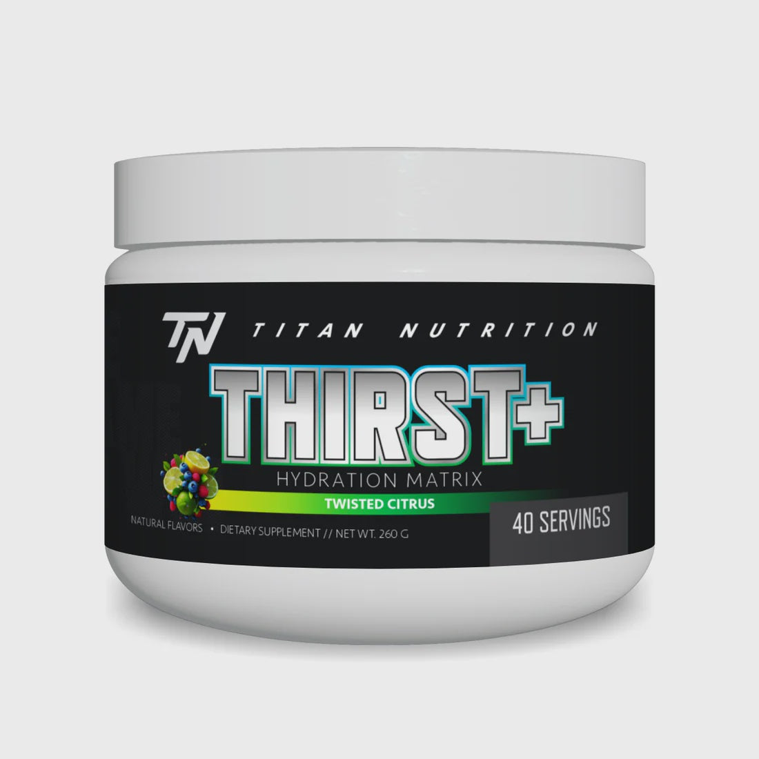 Titan Nutrition - Thirst+ - Twisted Citrus - Electrolytes