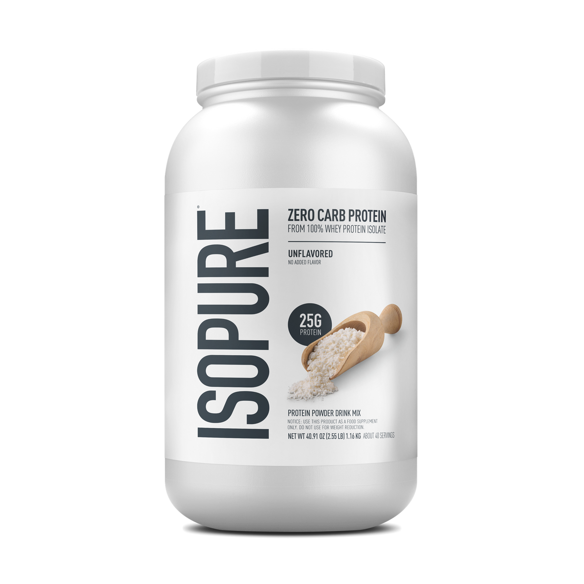 Isopure 3lb Protein Isolate - Unflavored