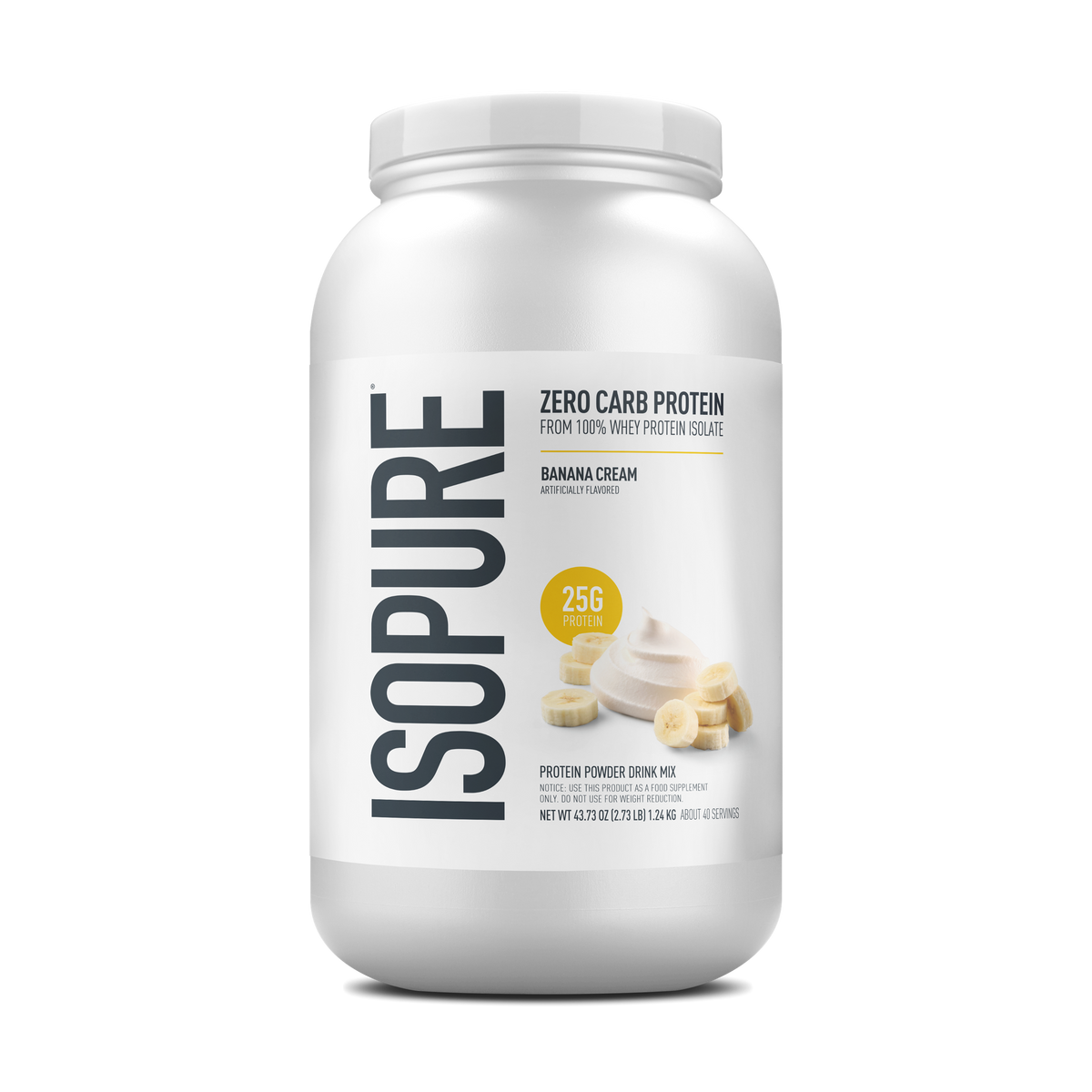 Isopure 3lb Protein Isolate - Banana Cream