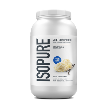 Isopure 3lb Protein Isolate - Creamy Vanilla