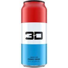 3D RTD - Liberty Pop - Energy Drink