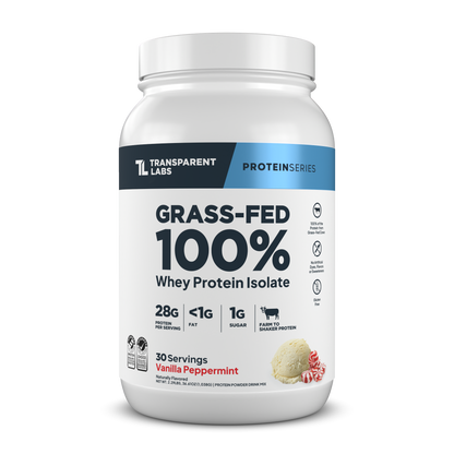 Transparent Labs Grass-Fed Whey Protein Isolate
