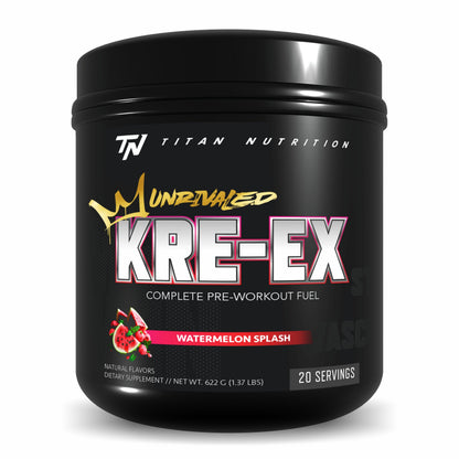 Titan Nutrition KRE-EX™ Unrivaled - Complete Pre-Workout Solution - Watermelon Splash