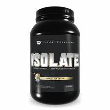 Titan Nutrition - Isolate Vanilla Ice Cream - 2lb. - Protein Powder