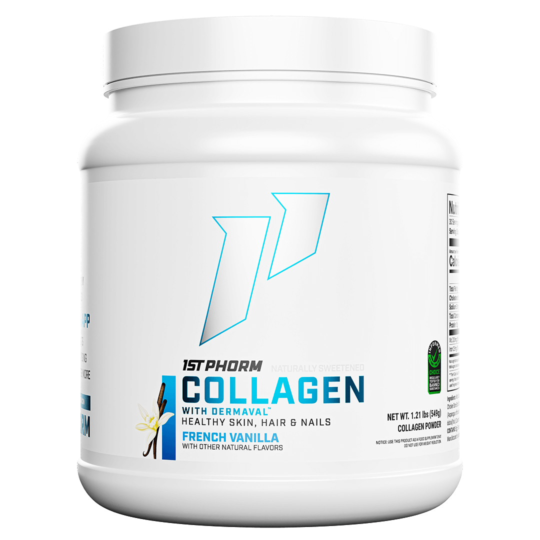 1st Phorm Collagen Natural with Dermaval - French Vanilla