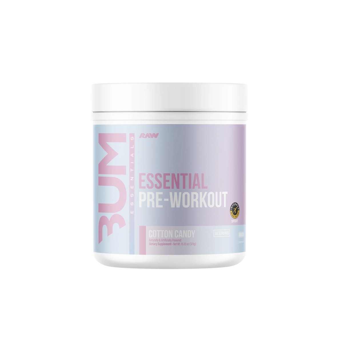 Raw Nutrition CBUM Essential Pre - Cotton Candy