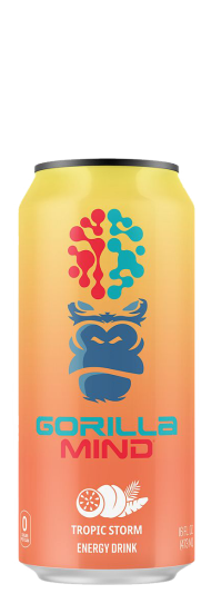 Gorilla Mind - Tropic Wave - Energy Drink