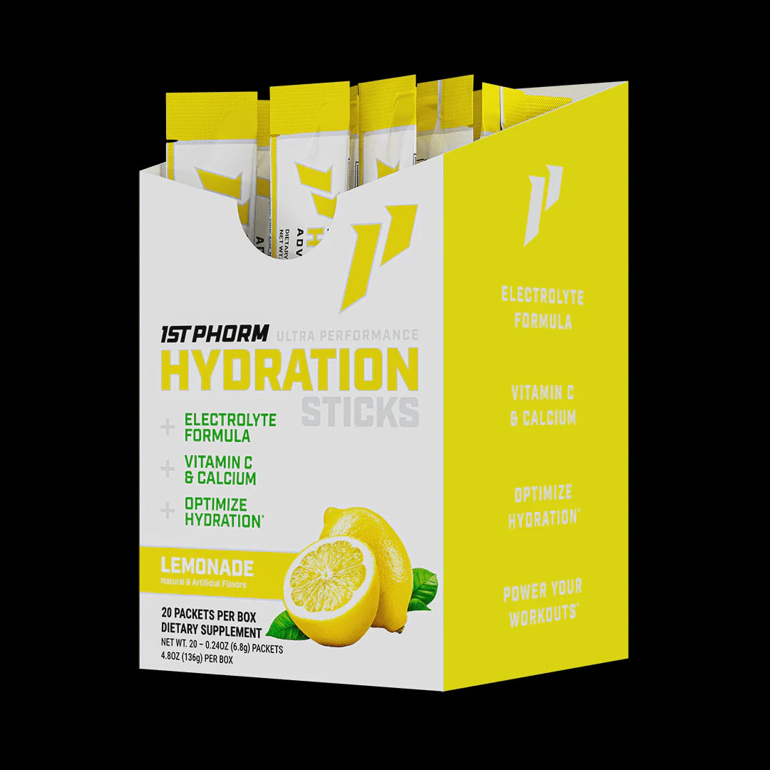 1st Phorm - Hydration Sticks Lemonade - Electrolytes