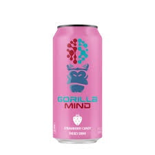 Gorilla Mind - Strawberry Candy - Energy Drink