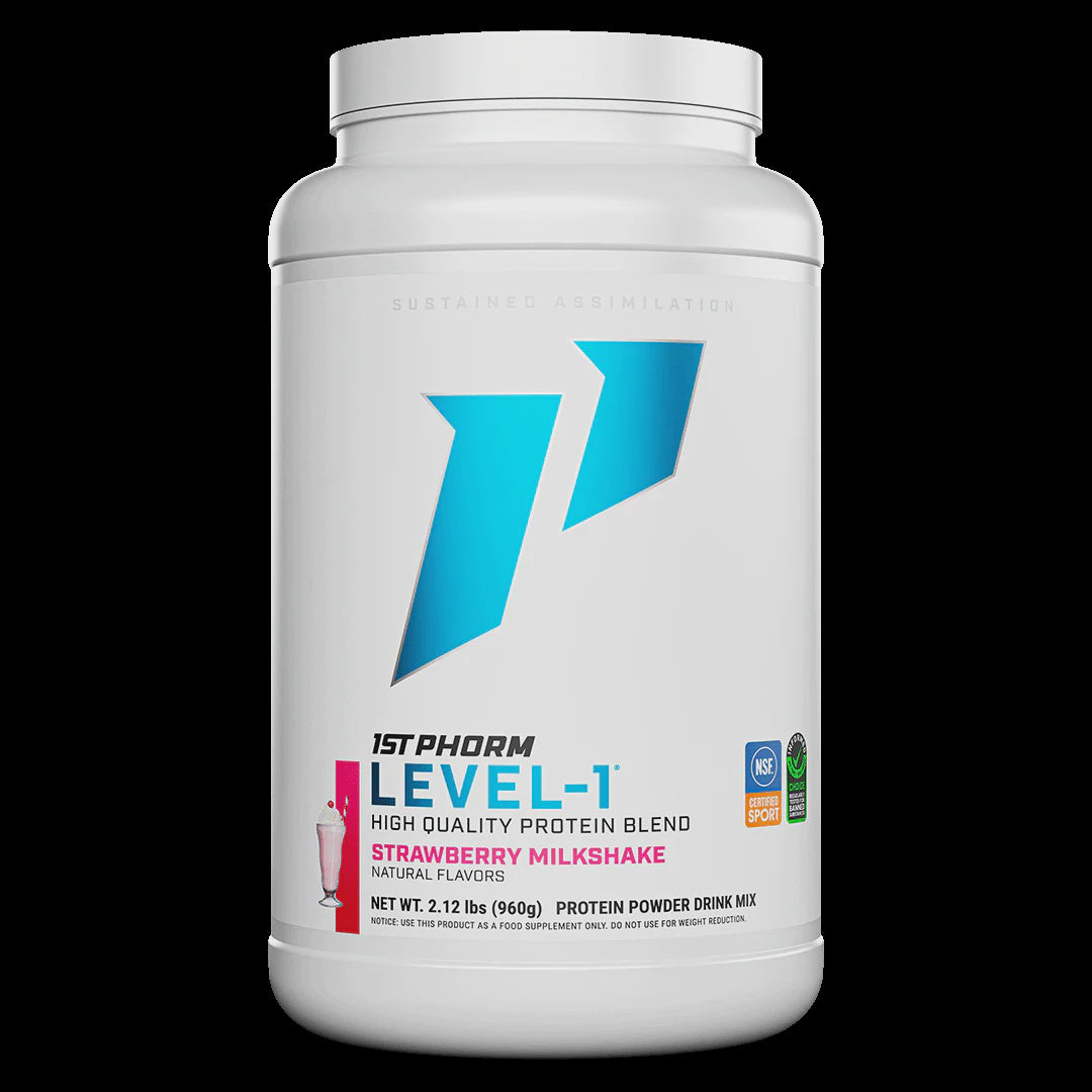 1st Phorm - Level-1 Strawberry Milkshake - Protein Powder