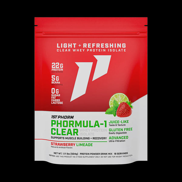 1st Phorm - Phormula-1 Clear Isolate Strawberry Limeade - Post Workout Recovery