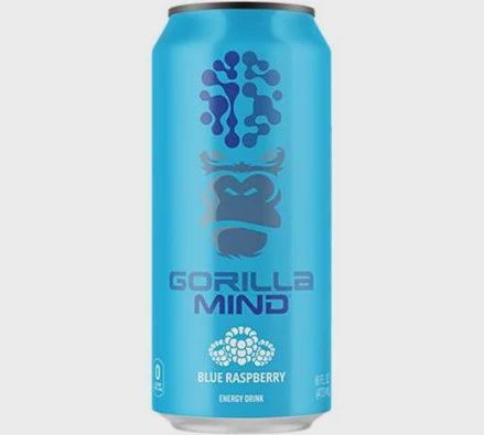 Gorilla Mind - Blue Raspberry - Energy Drink