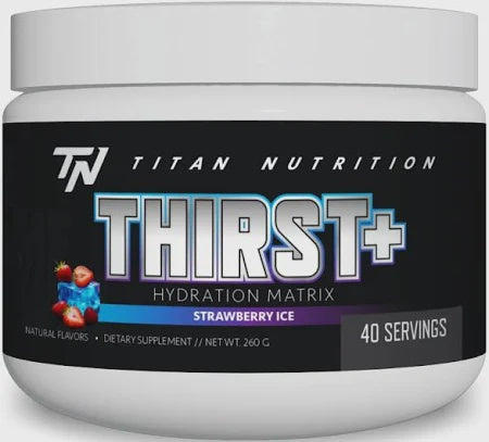 Titan Nutrition - Thirst+ - Strawberry Ice - Electrolytes