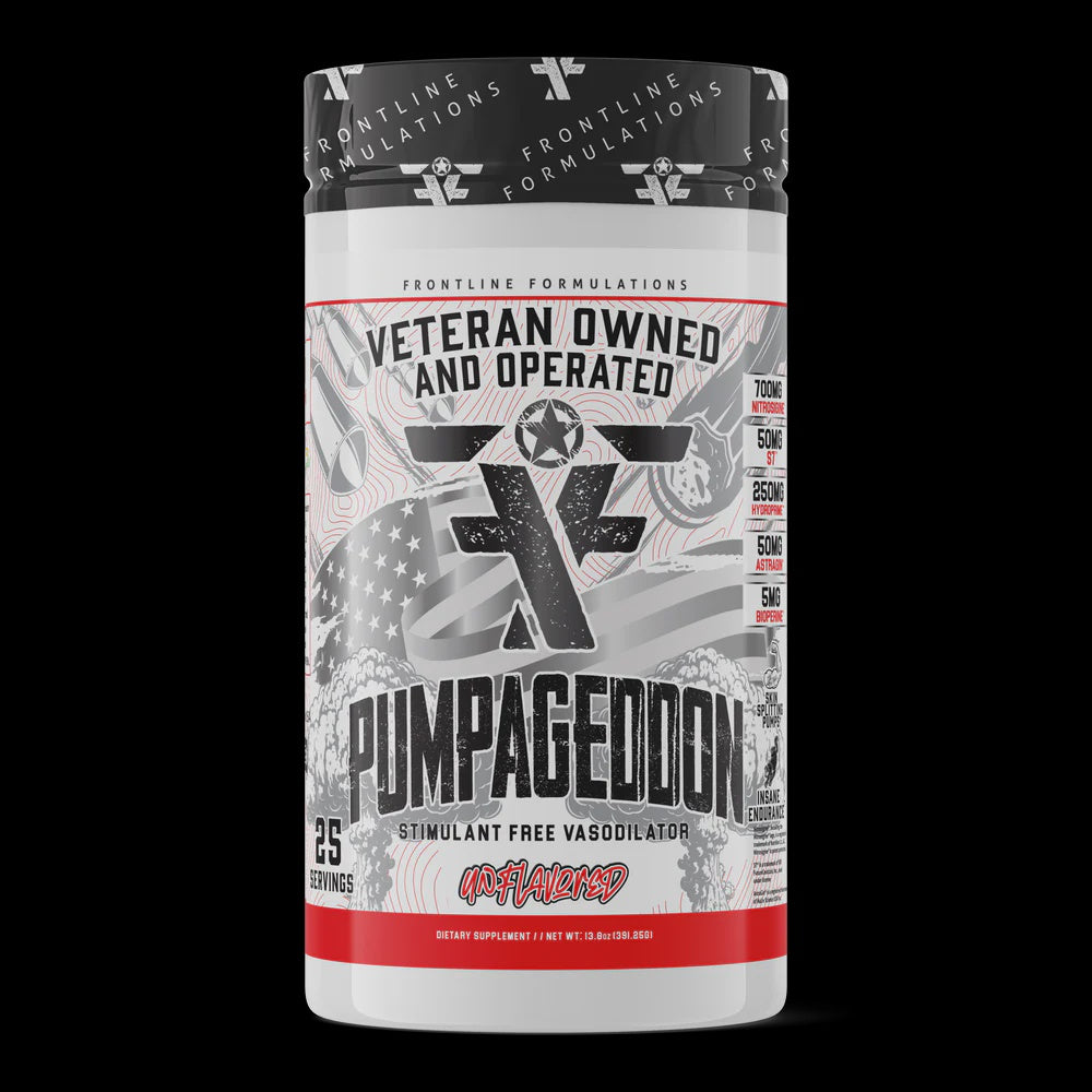Frontline Formulations - Pumpageddon Unflavored - Pre-Workout