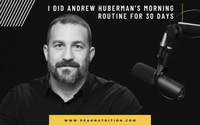 I Did Andrew Huberman’s Morning Routine For 30 Days
