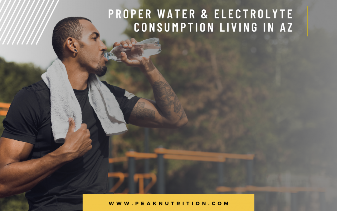 How Much Water & Electrolytes Per Day to Live in AZ